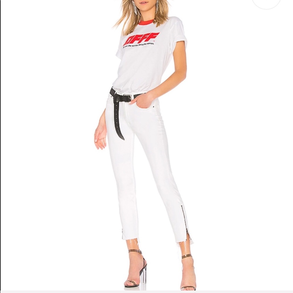 NWT Grlfrnd Kendall High-Rise Zipper Jean